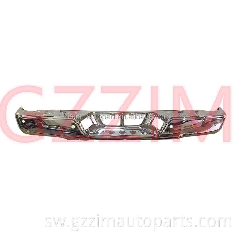 Black Stainless Steel Rear Bumper Rear Lip for Tundra 2007-2013